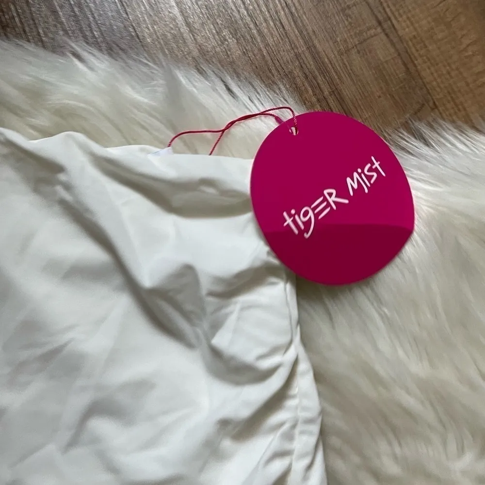 TIGER MIST White Bodycon Mini Skirt - Image 3