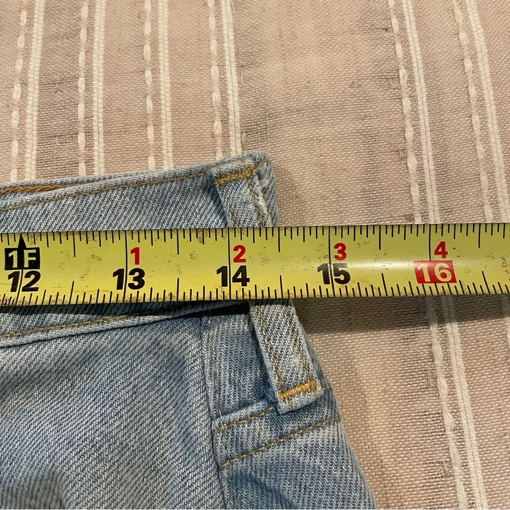 Jamie High Rise Classic Jeans in Ever More Light Wash Distressed 28 - Image 10