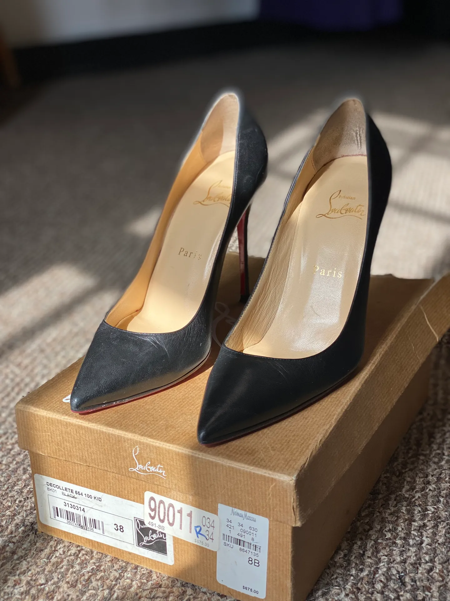 Christian Louboutin Decollete 554 100 - Image 6