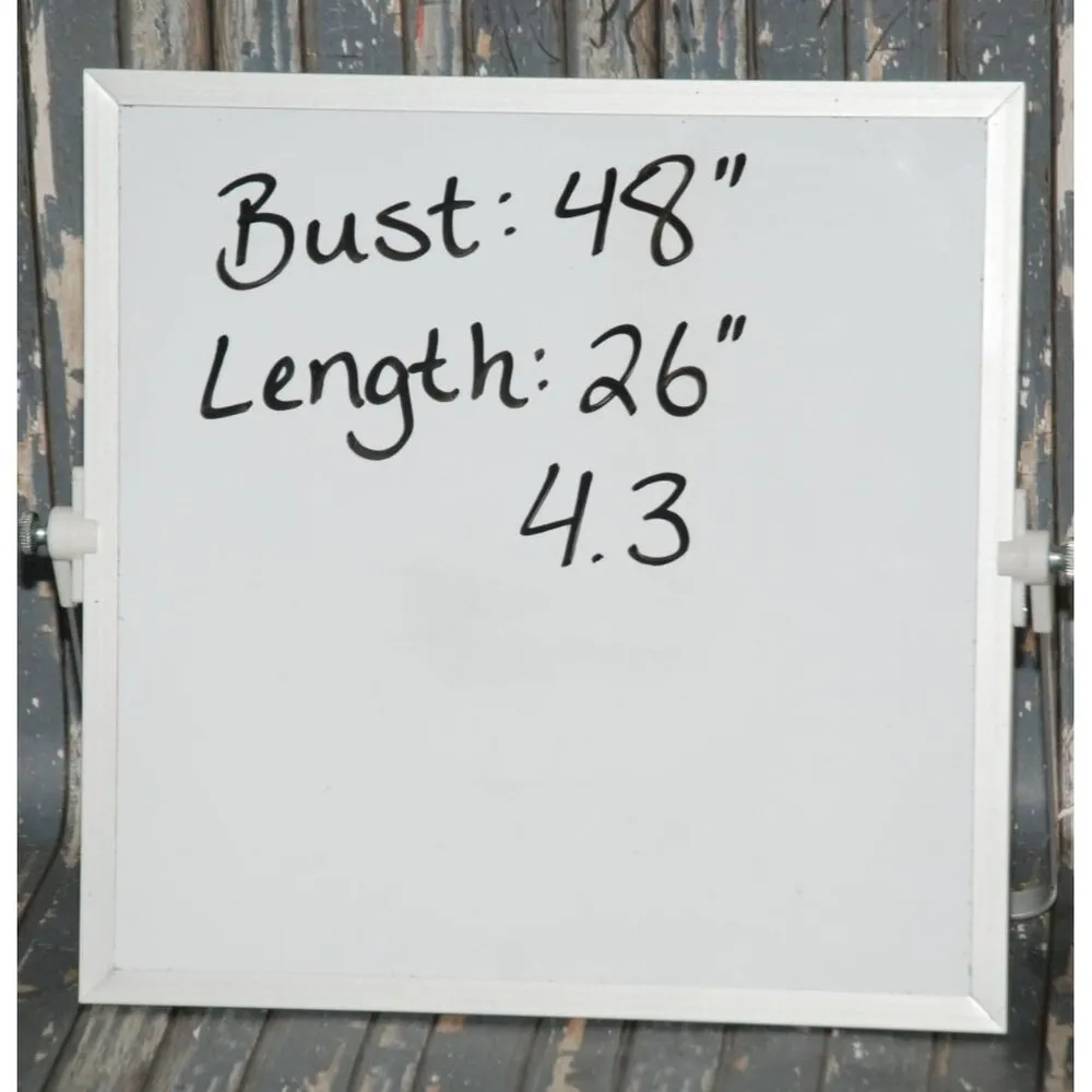 My Michelle Ladies Black Sheer Blouse Size L Chevron Pattern 3/4 Sleeve V-Neck - Image 8