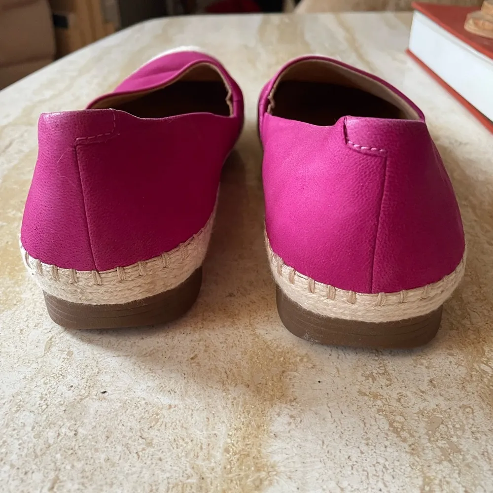 Dansko Lesley Happy Pink Nubuck Espadrille Shoes 40 9.5 - Image 4