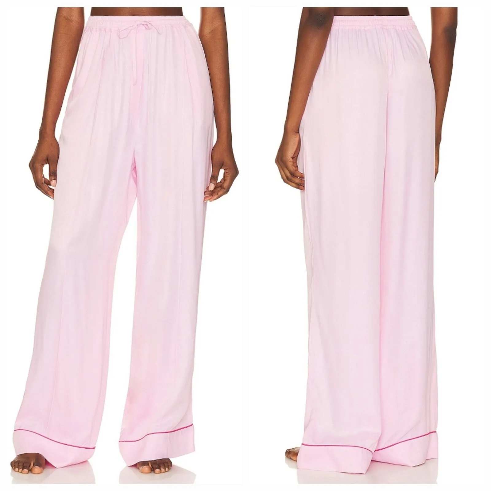 Sleeper Pastelle Oversize Pants in Pink S/M - Image 2
