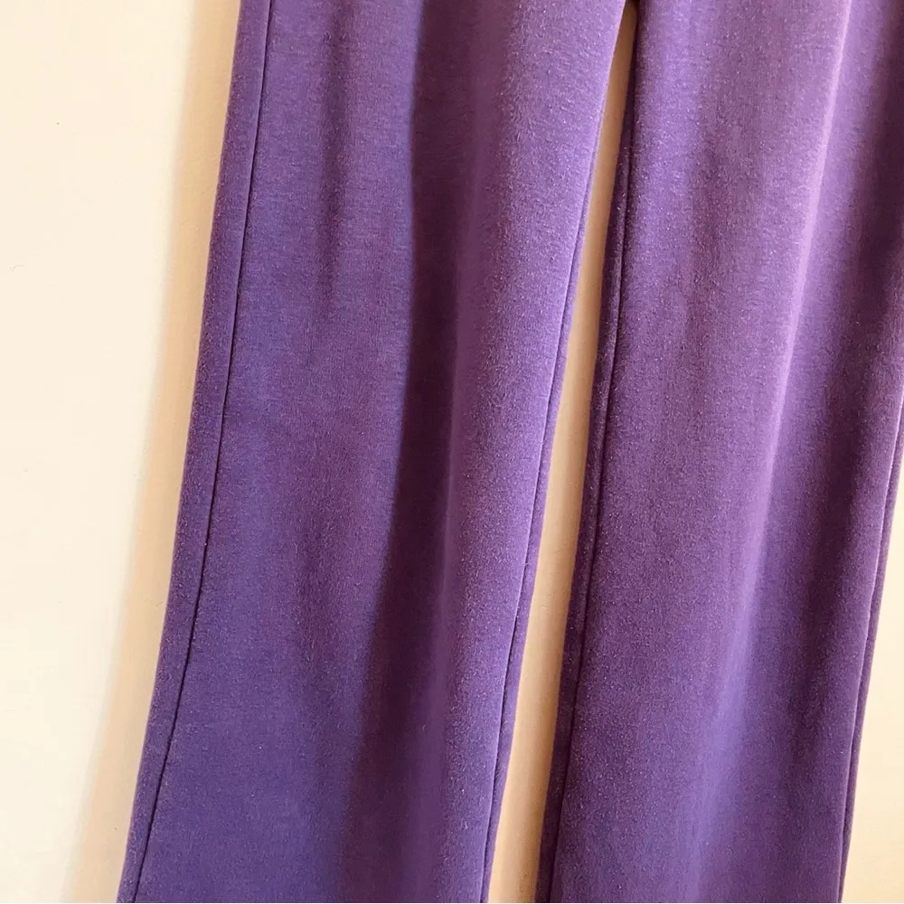 Ugg Straight Leg Terry Fleece Lined Purple Sweatpants size S - Image 6