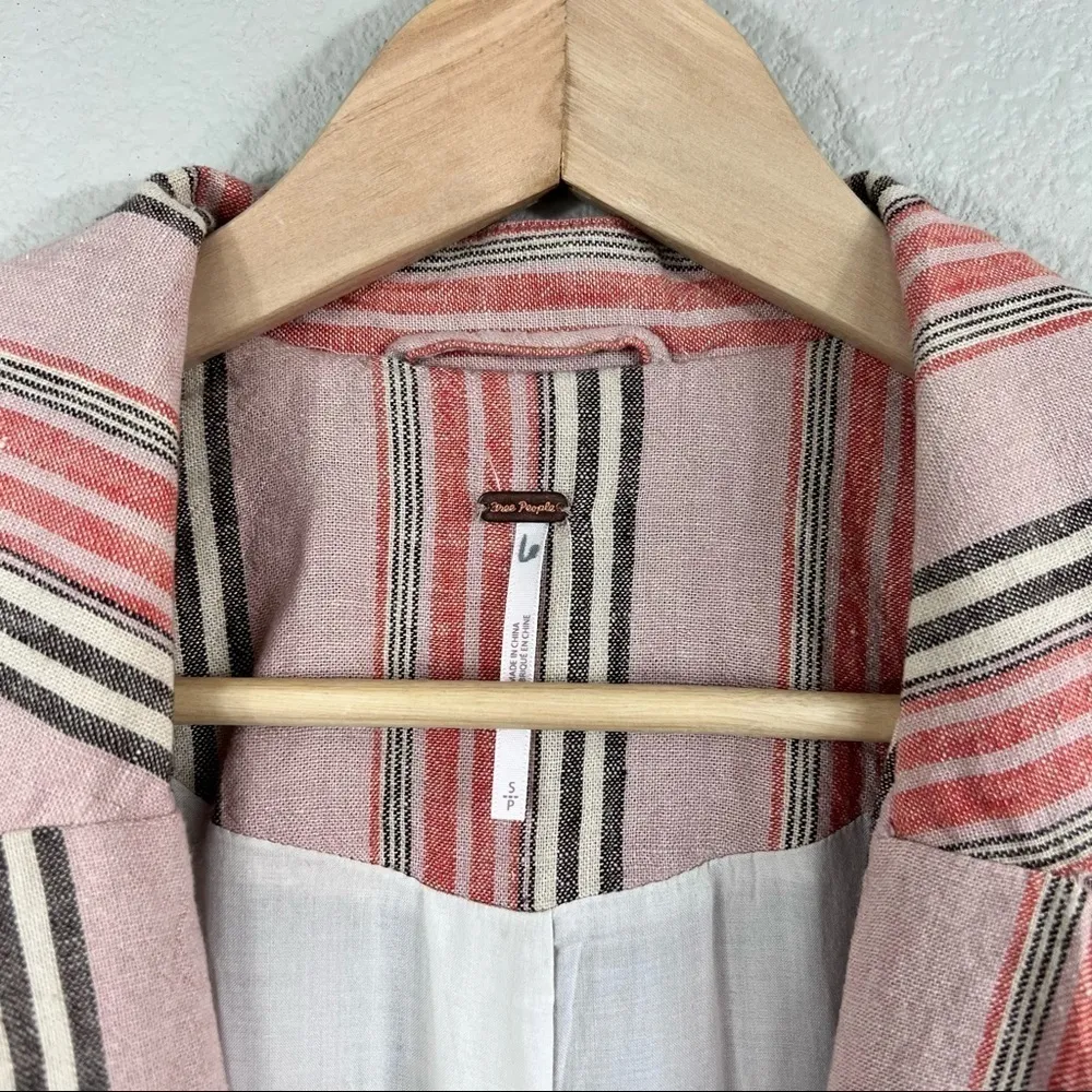 NWT Free People Simply Stripe Blazer - Image 13