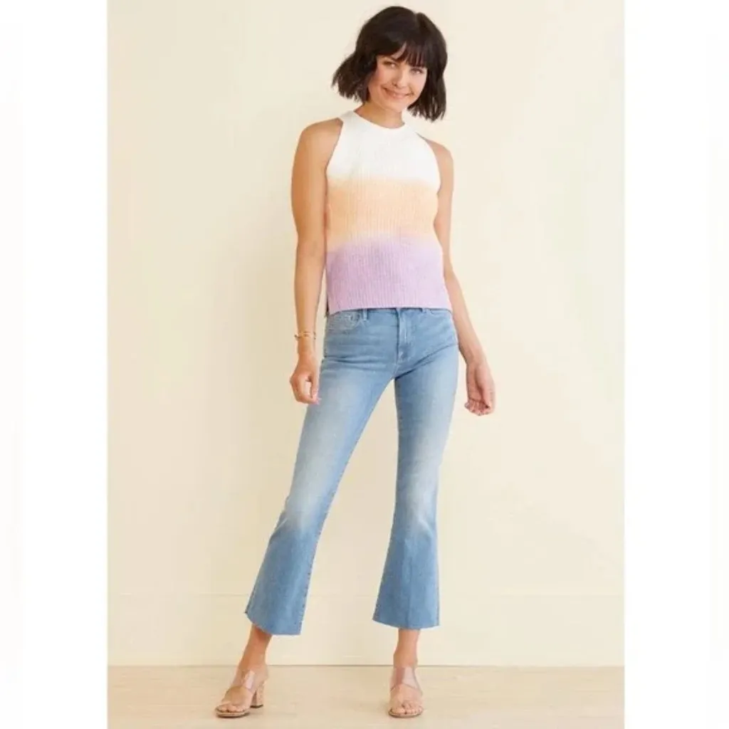 525 America Spray Dye Sweater Tank‎ Size L - Image 4