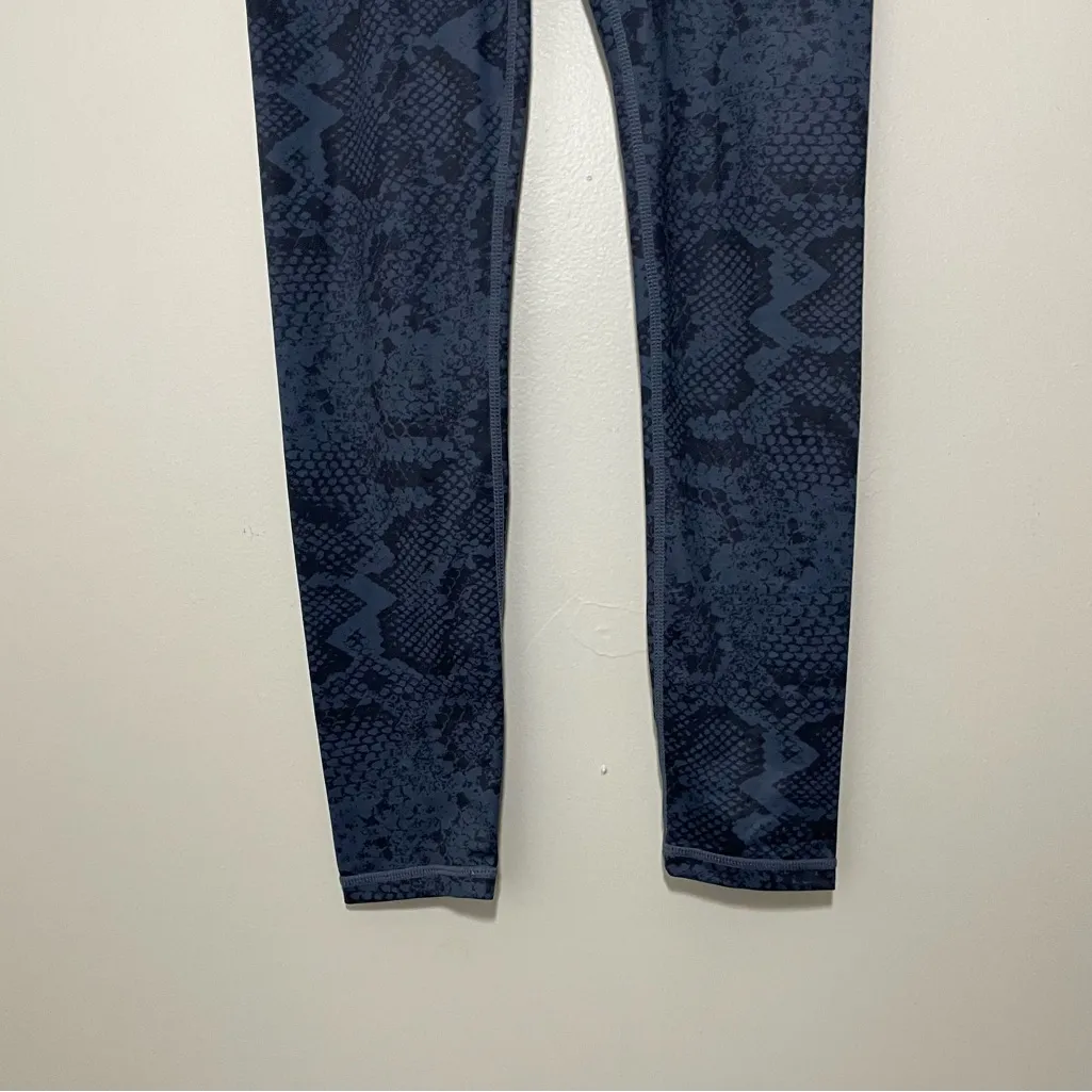 Allfenix Indie Python Snakeskin Leggings Blue - Image 7
