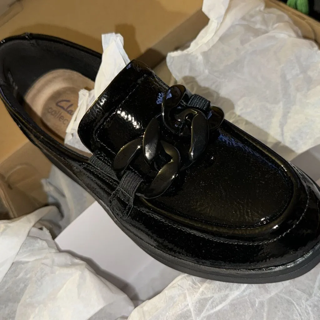 New Clarks‎ Zylah Wedge Loafer 5M - Image 6