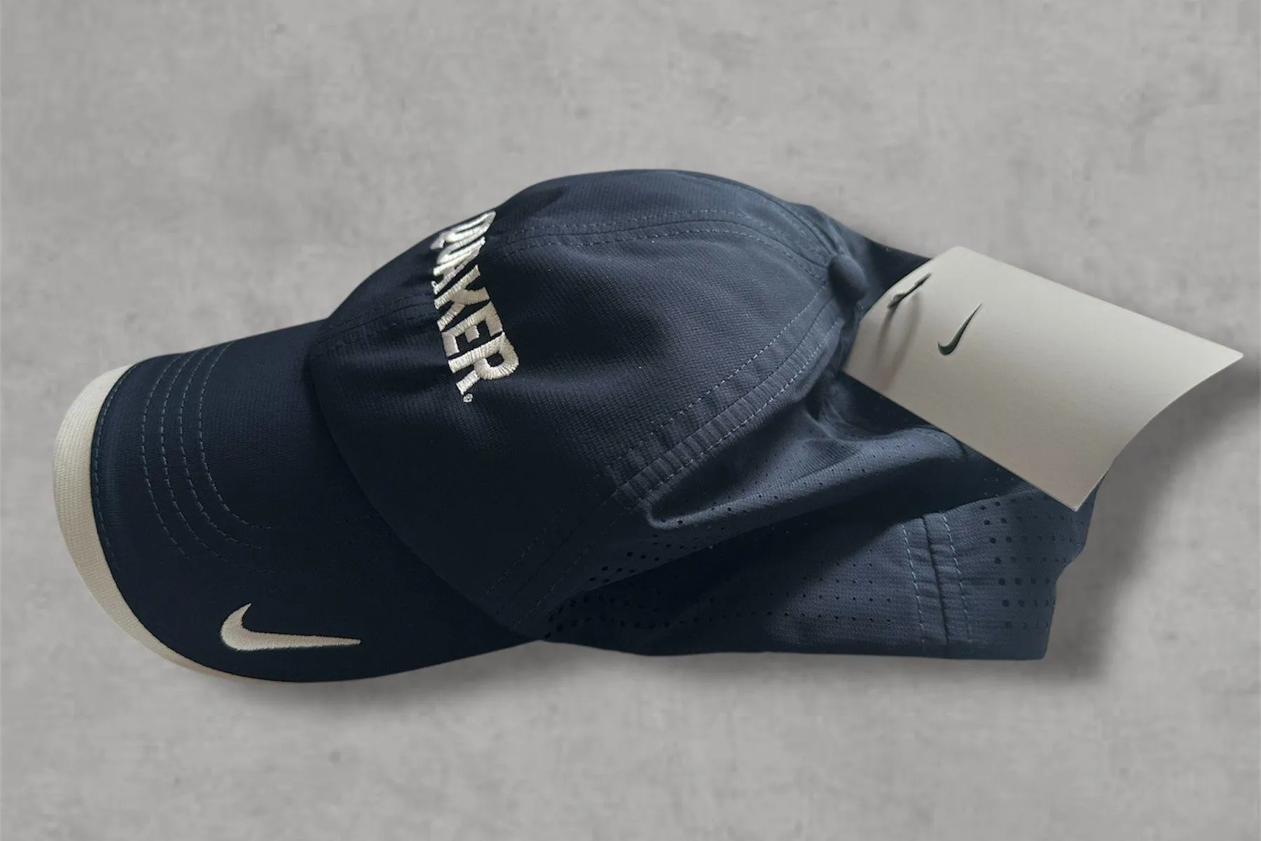 Vintage Navy  Dri-Fit Cap w/ White Accents - Image 2