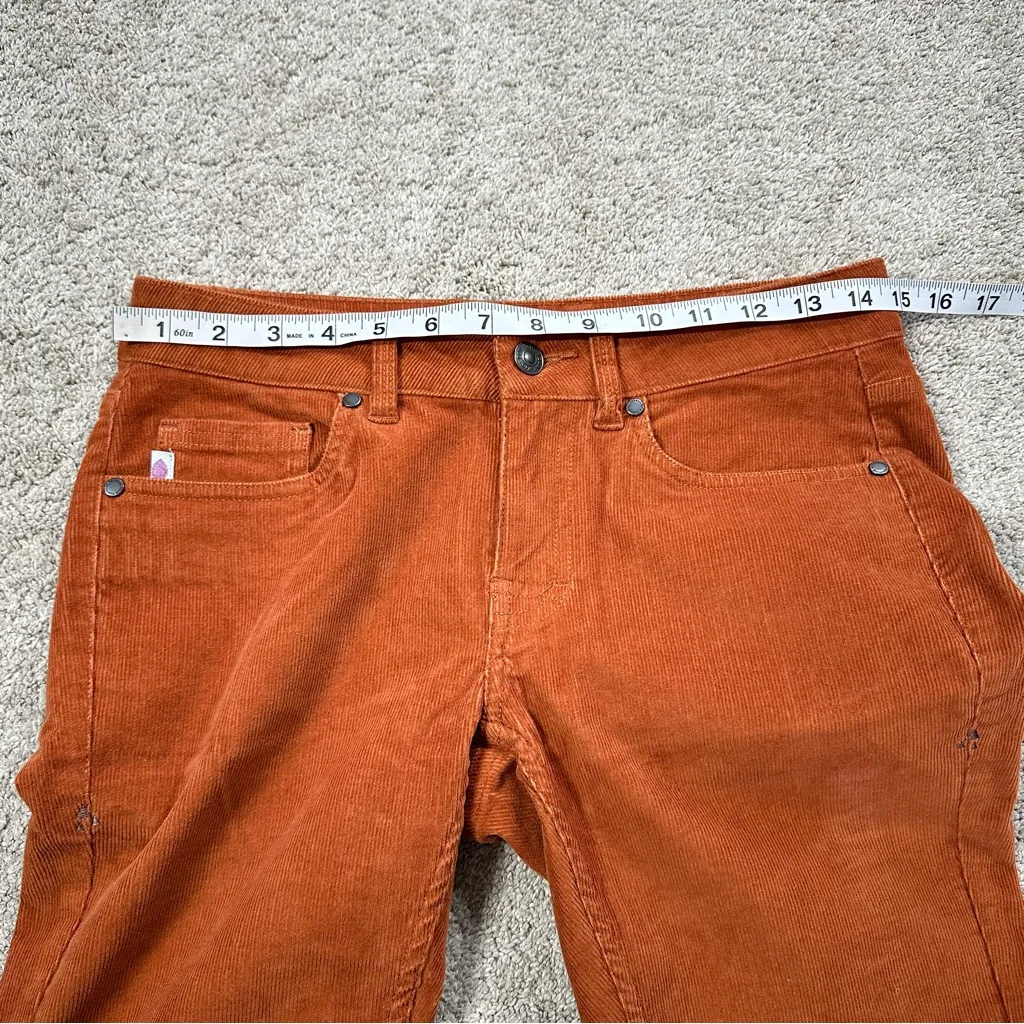 Stio Women’s Organic Cotton Rivet Corduroy Pants Mid Rise Outdoor in Mustang 4R Orange Size undefined - Image 14