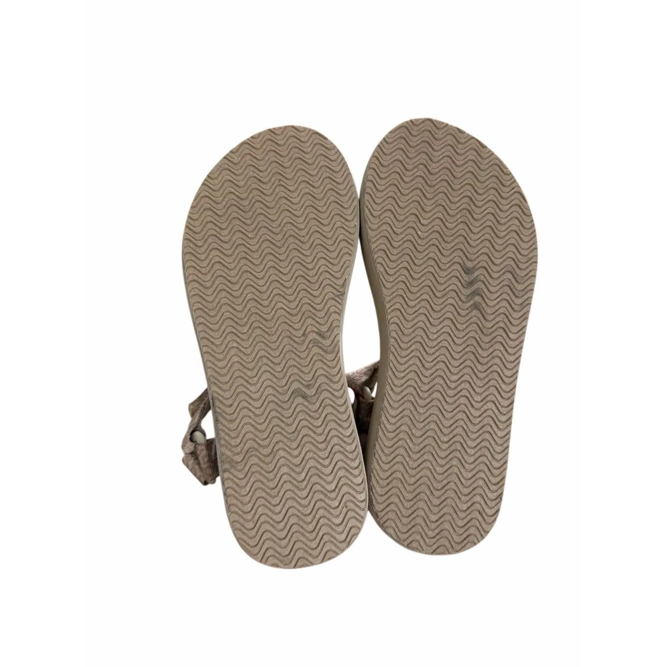 Zella Sandals Womens Size 6 Tan Leopard Print Lightweight Platform - Image 6