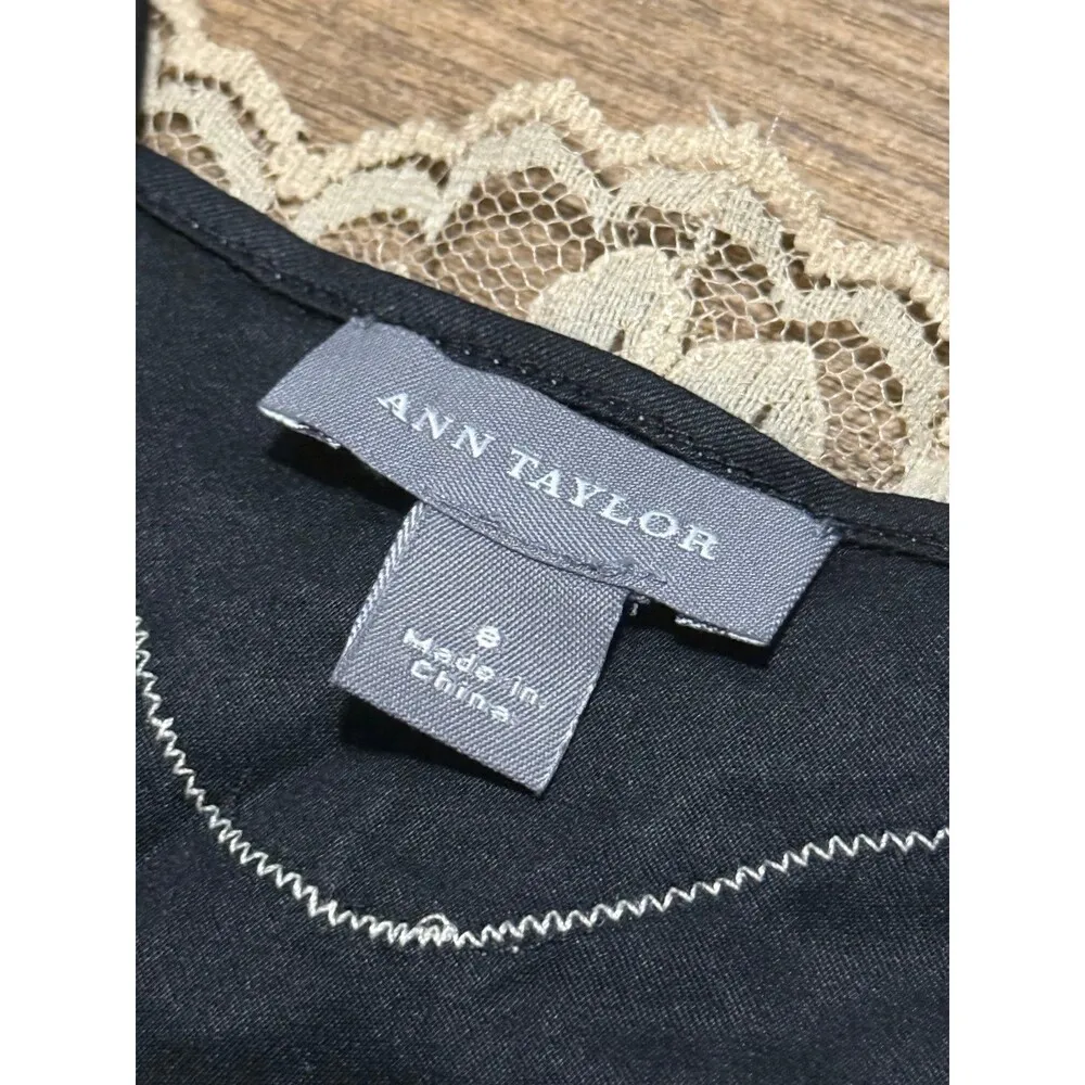 Ann Taylor Silk Lacey tank - Image 4