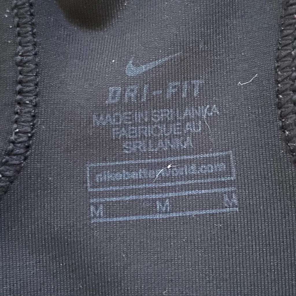 Nike Pro Dri Fit Women’s Sz M‎ Static Padded Athletic Bra - Image 6