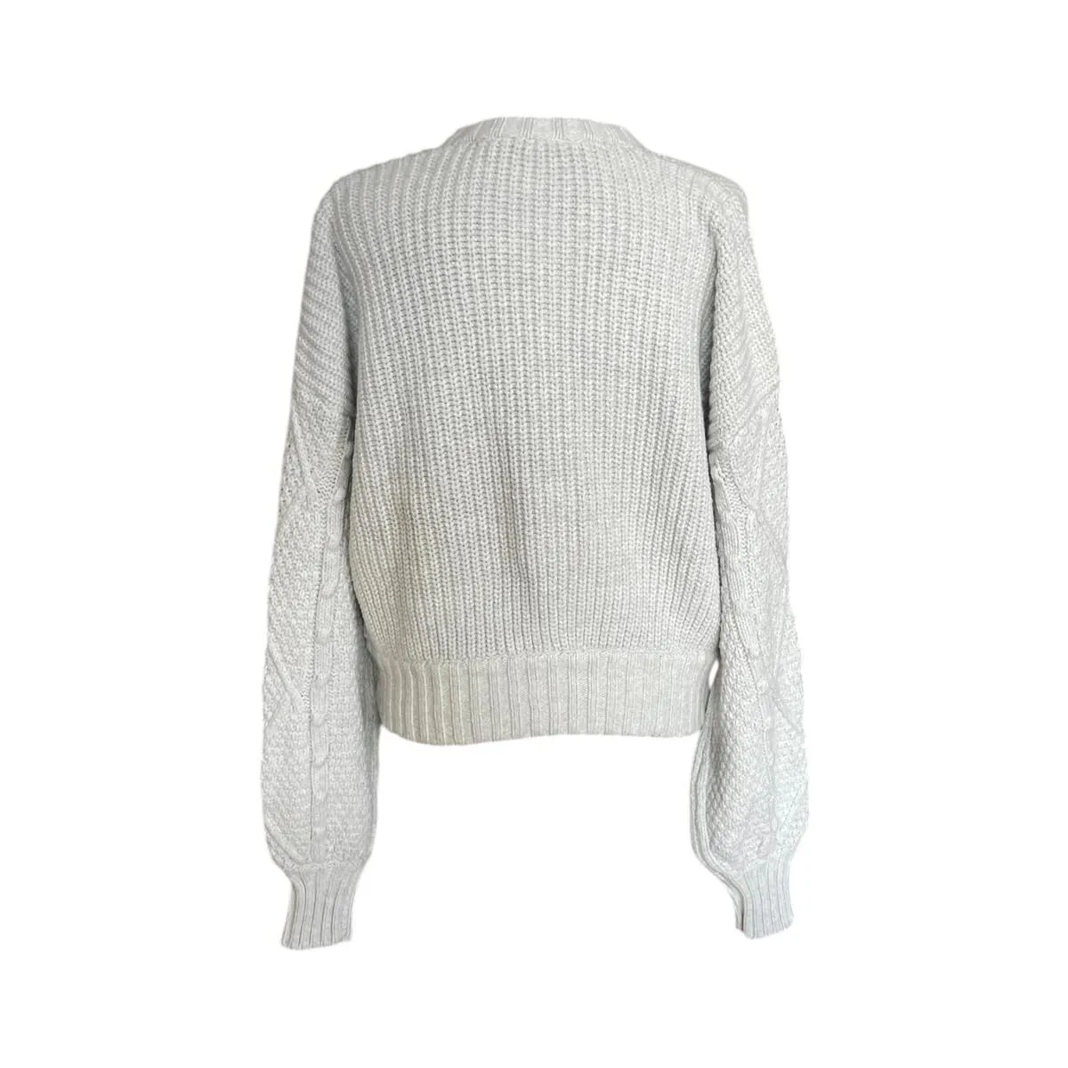 Splendid Katie Bobble Knit Cardigan Zip Sweater RF3S610 Women's Size Medium - Image 3