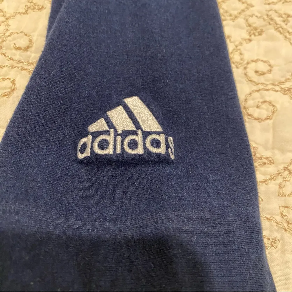 adidas Navy Blue Women's PITT Pullover Size Small - Image 8
