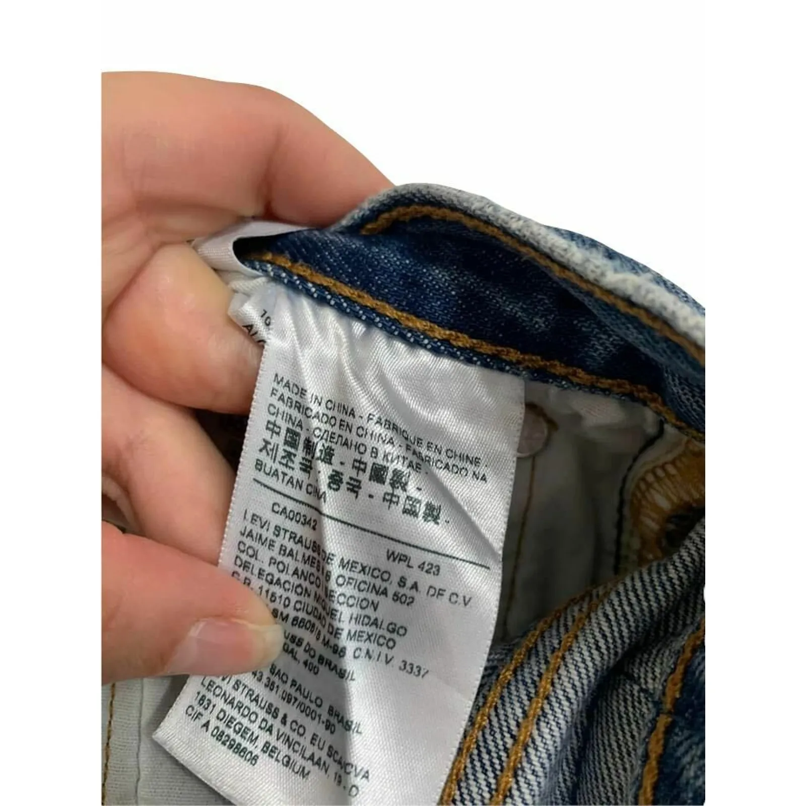 Levi's 501® Skinny Jeans 29502-0078 Denim Pant 26‎ - Image 6