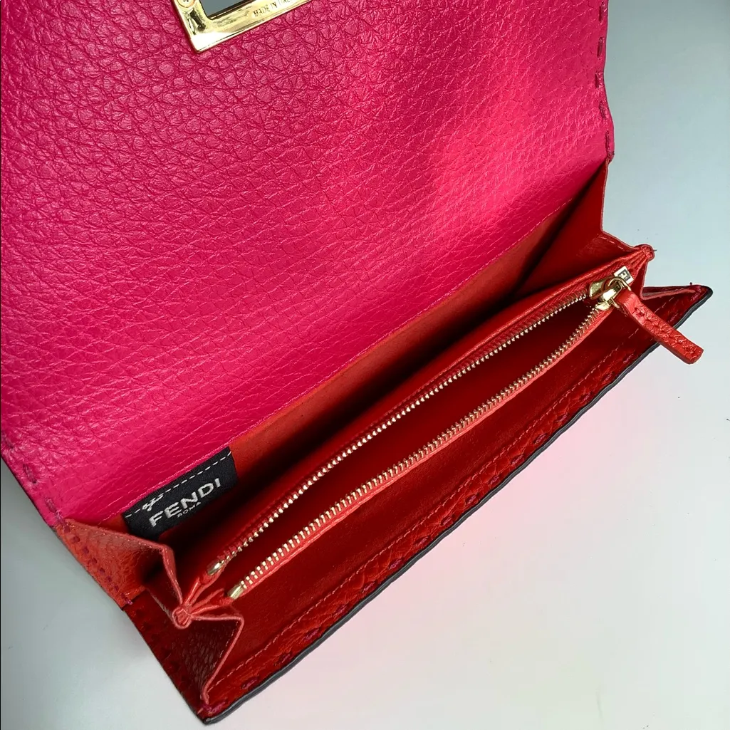 FENDI SELLERIA PEEKABOO long wallet 🔥🔥🔥 - Image 9