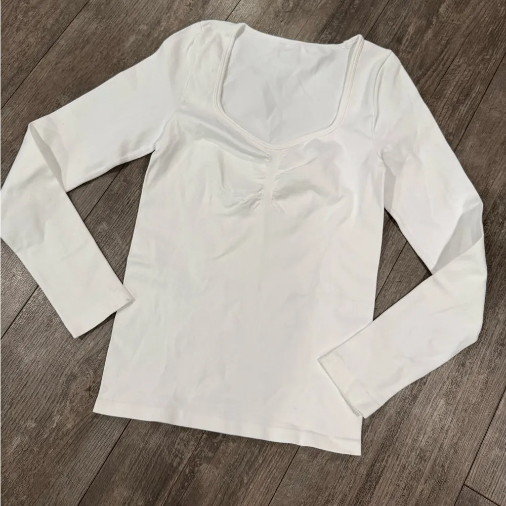 QQQ 90% nylon top 🌸 White - Image 5