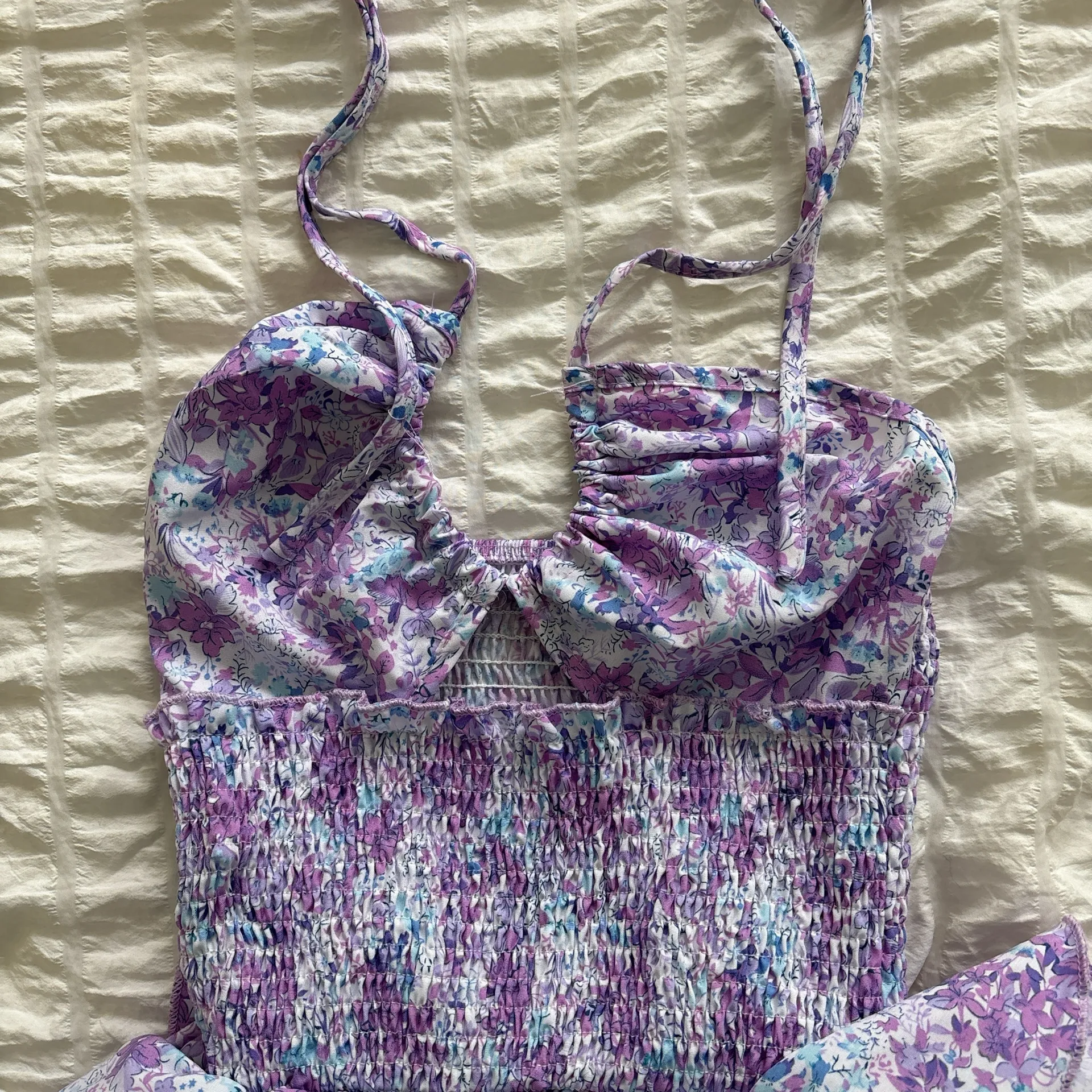 Floral Ruffle Dress Shein - Image 2