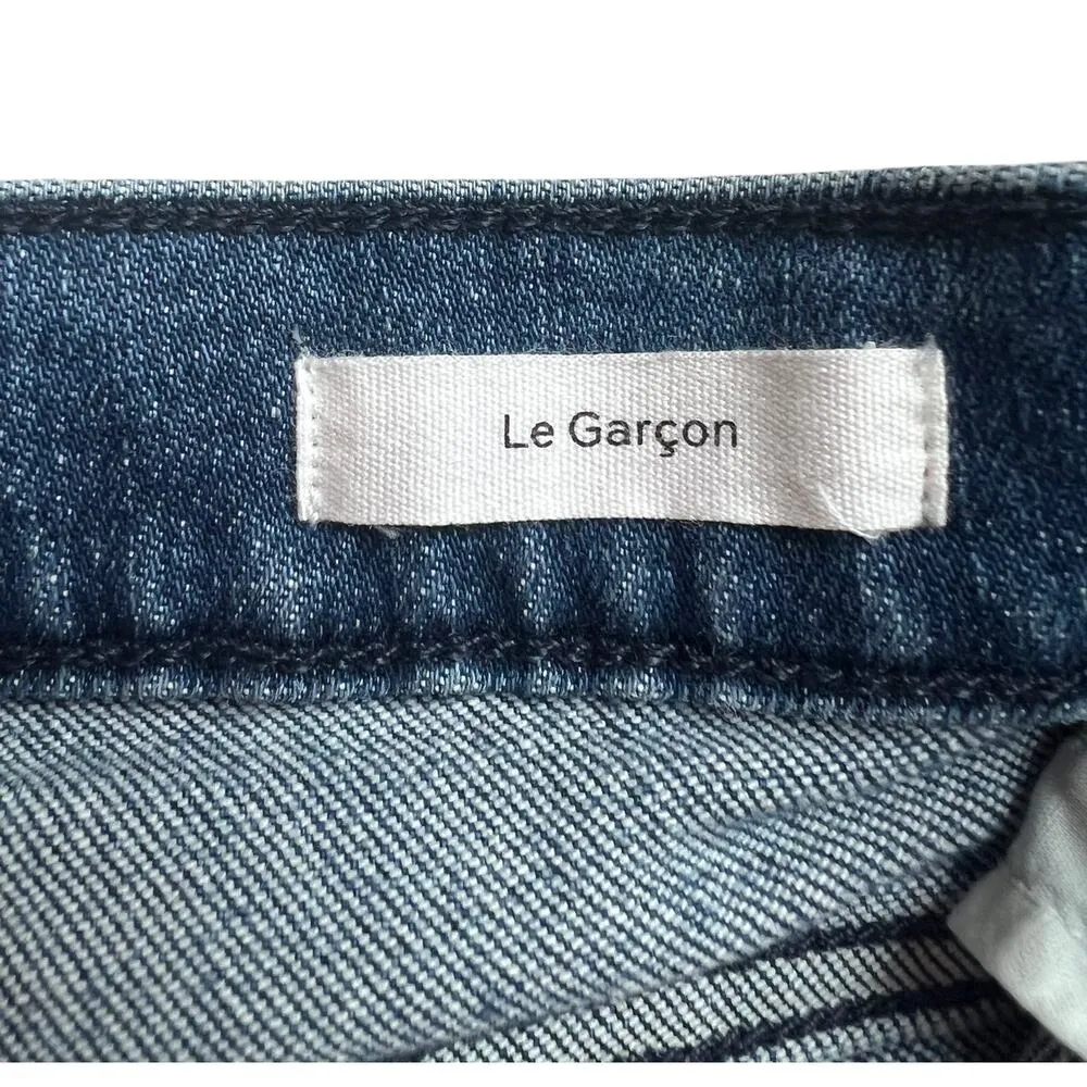 Frame Le Garcon Boyfriend Jeans Tapered Women's 30 - Image 3