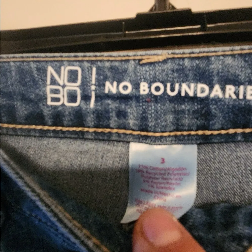 Nobo high rise mom jeans size juniors 3 new with tags Blue - Image 4
