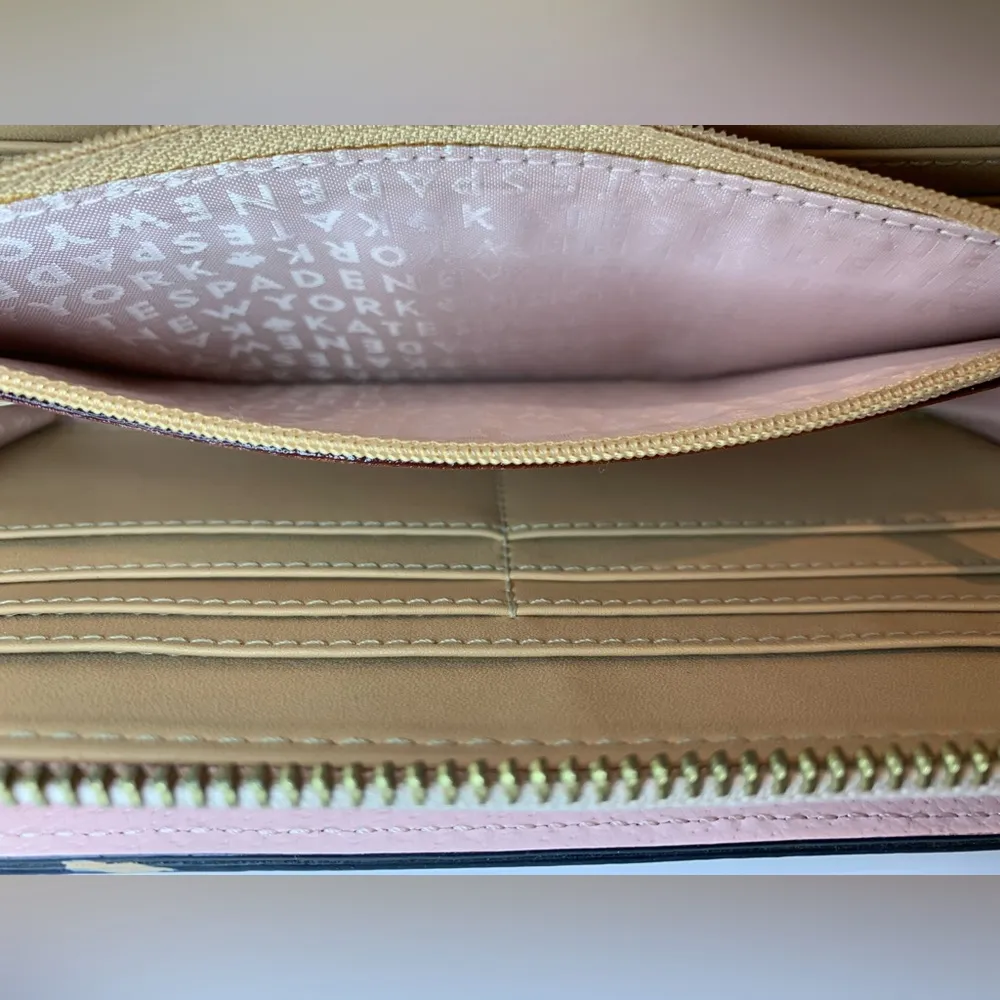 Kate Spade Pink Wristlet Wallet - Image 3