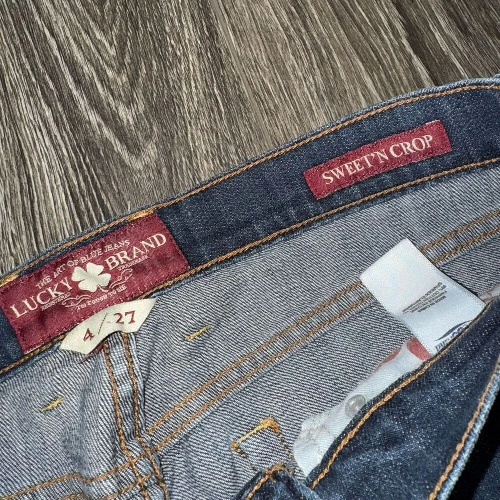 LUCKY * BRAND Sweet n’ Crop size 4/27 - Image 6
