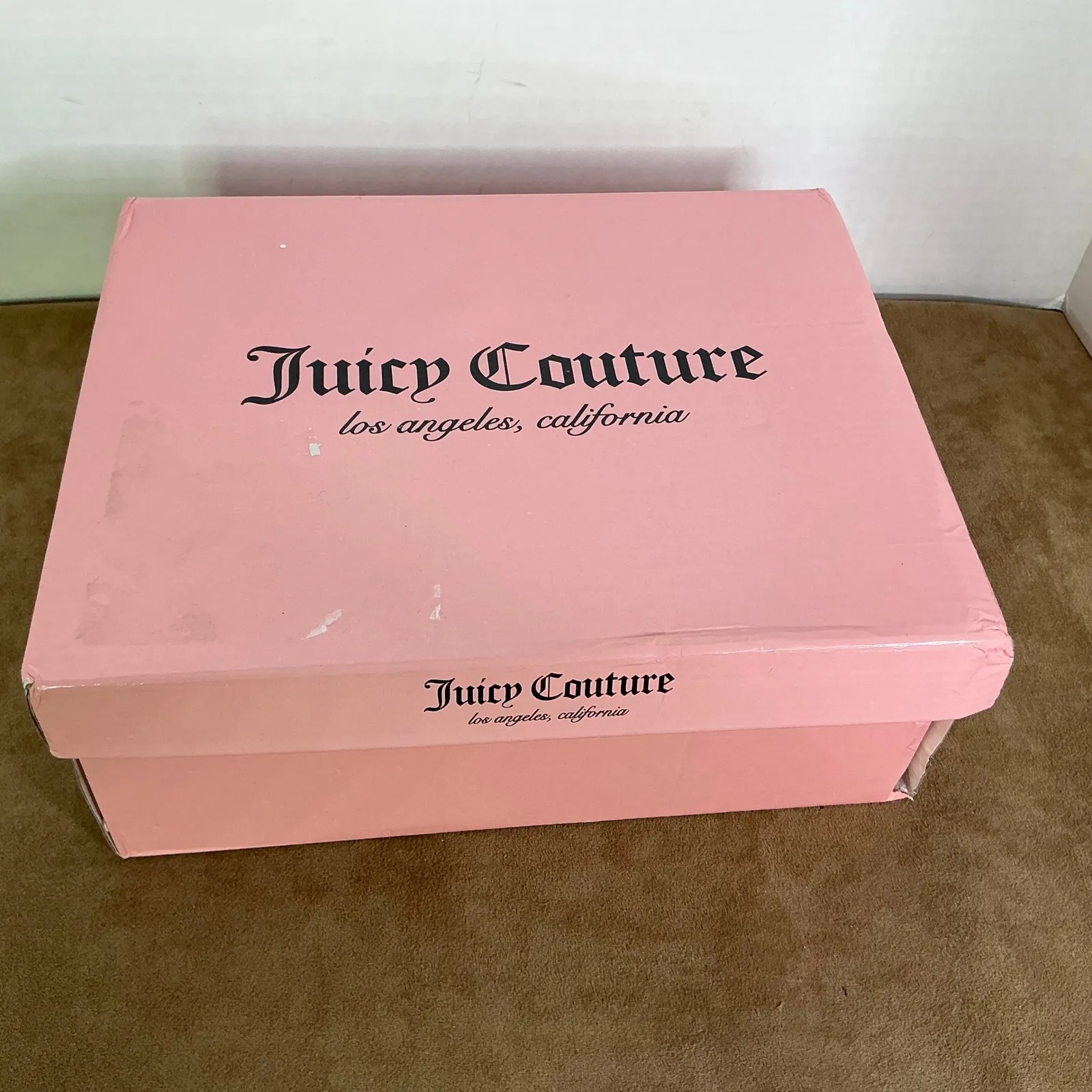 Juicy Couture Rhinestone Heels Womens 8 Y2K Party Dressy Block Sandals Black - Image 11