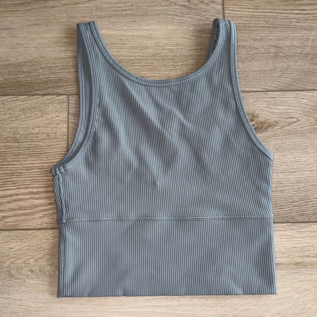 Lululemon Power Pivot Ribbed Tank - Image 4