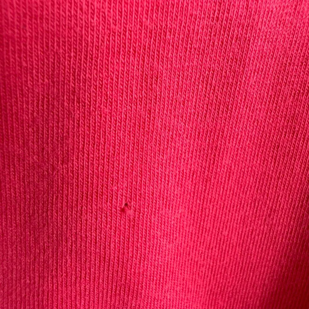 Cacique Sleepwear Lane Bryant Pink V-Neck Cap Sleeve Pajama Shirt Size 22/24 - Image 4