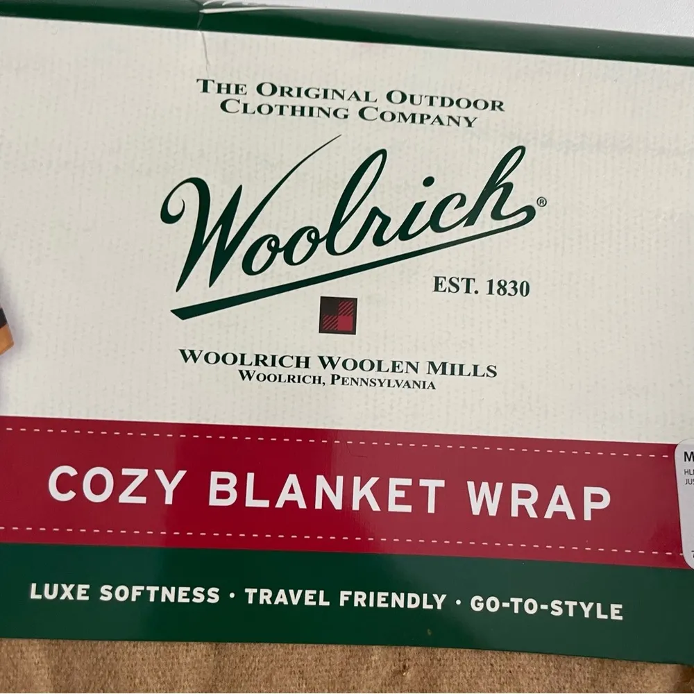 Cozy Blanket Wrap Poncho Scarf Soft Plaid Travel Tan Red Black Pink - Image 3