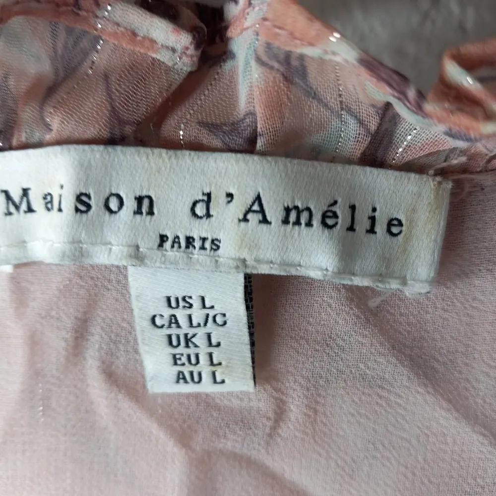 Maison deAmelie Paris L Sleeveless All Over Floral Print V - Image 8