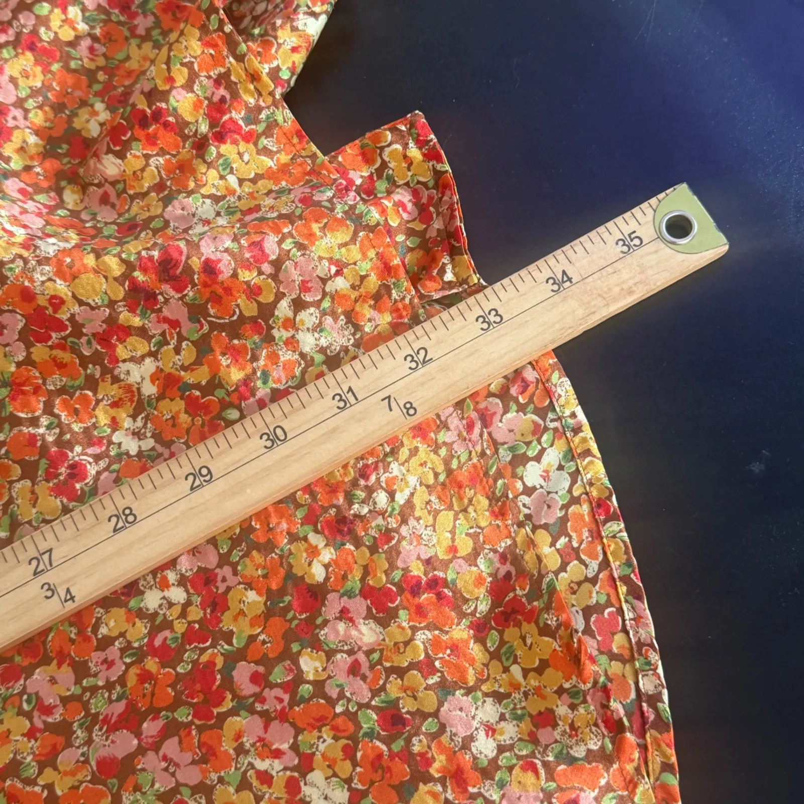 Victoria's Secret 90s Ditsy Floral Print Satin Sleepshirt Loungewear Size Small - Image 5