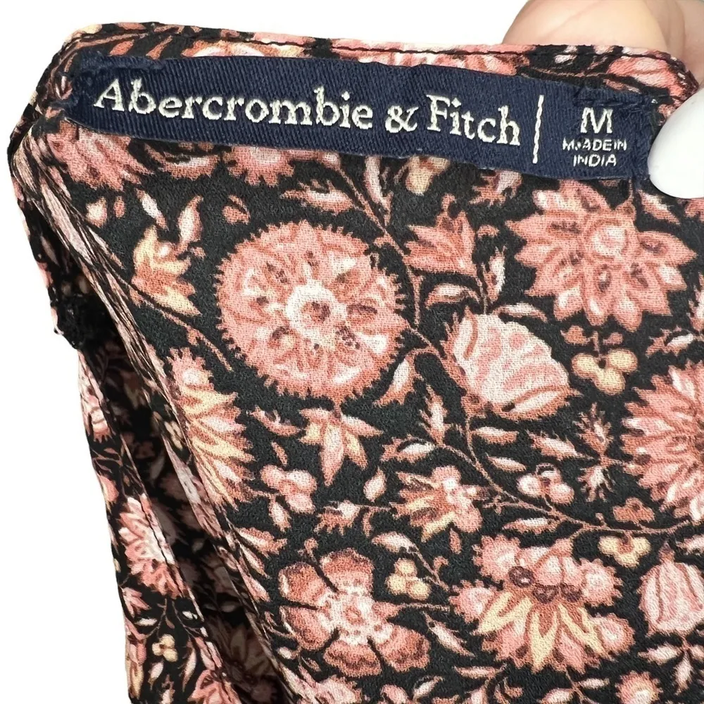 Abercrombie & Fitch  Floral Ruffle Blouse - Image 5