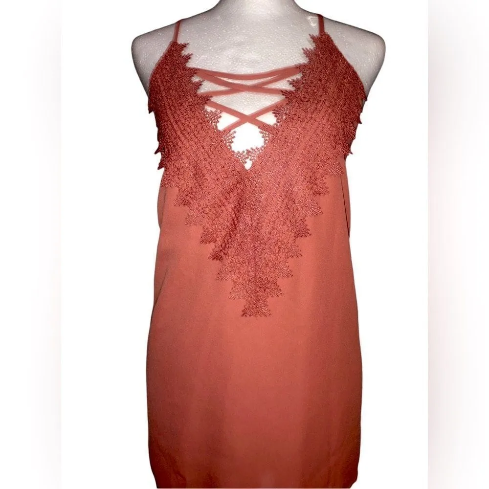 Nine Britton stitch fix top it’s like a coral orange color size XXL NWT - Image 2