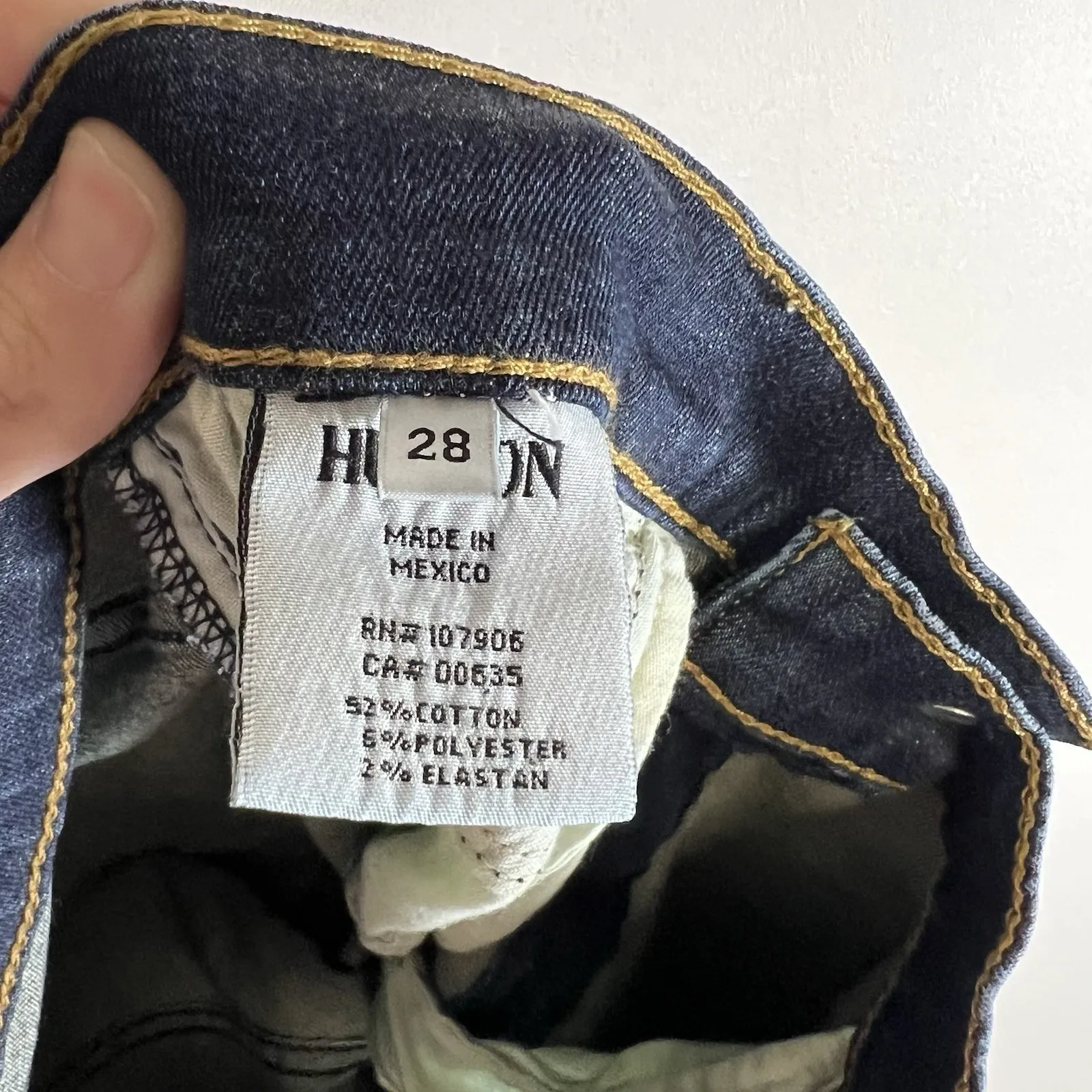 Hudson Jeans Nico Mid-Rise Super Skinny Ankle‎ Jeans Size 28 Distressed - Image 9