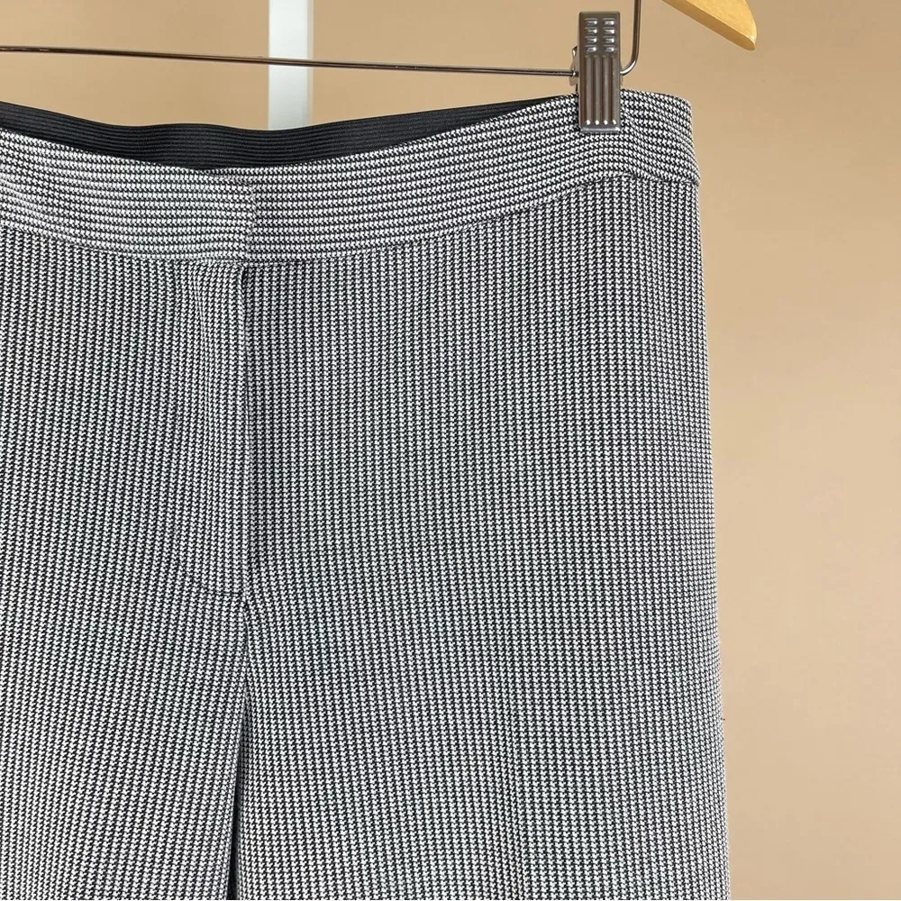 Vince Camuto Size 6 Mini Houndstooth Skinny Ankle Pants Mod Retro - Image 7