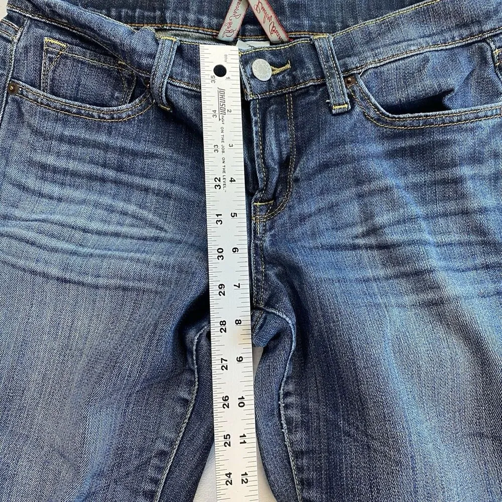 Lucky Brand Jeans Womens 6‎ 28x30 Charlie baby boot cut blue Denim Y2k - Image 5