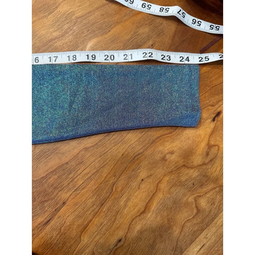 TILDON Sparkly Metallic Party Dress Lined and Long Sleeve Sz Med - Image 6