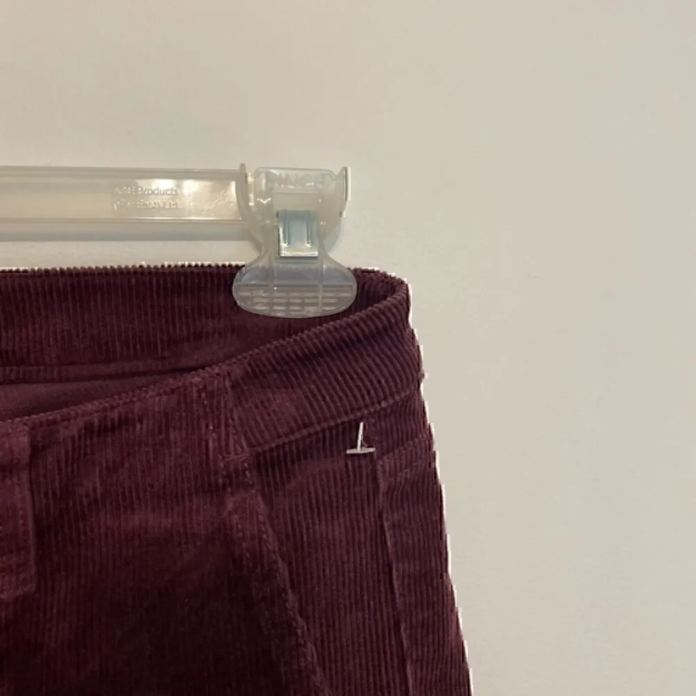 NEW NWOT CASLON NORDSTROM Corduroy Utility Pants Burgundy Maroon Red PETITE 27P - Image 8