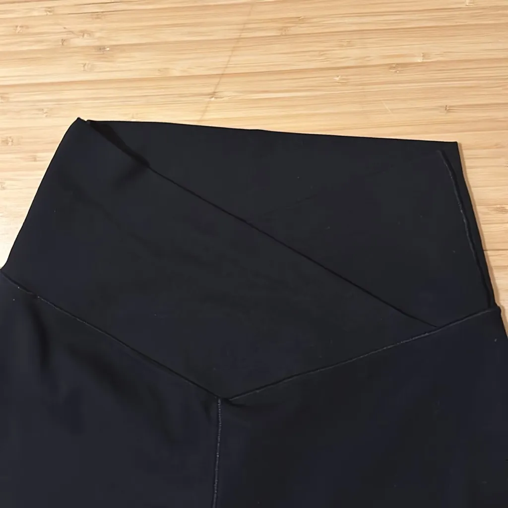 High waist crossover flare legging Black Size XS - Image 5