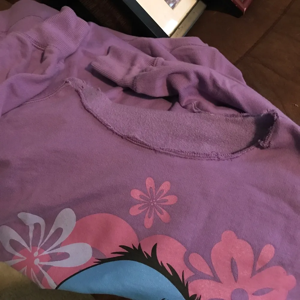 Purple Disney Eeyore Distressed Neck Sweater - Image 6
