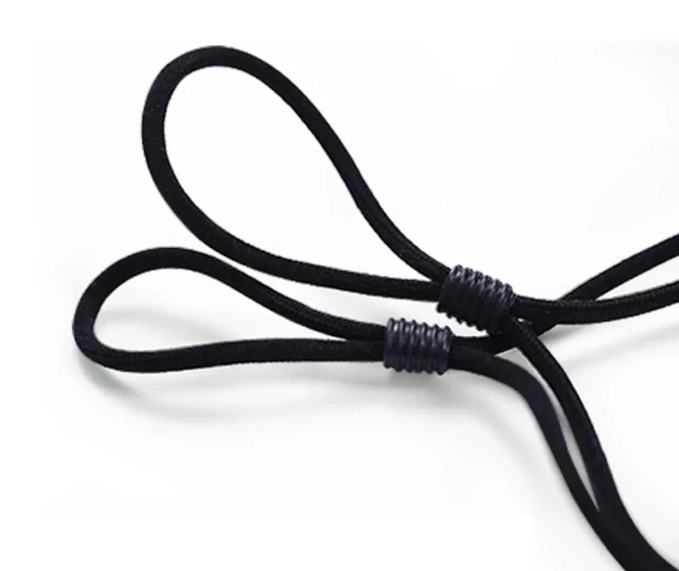 4 Adjustable Protective Face Mask Black - Image 5