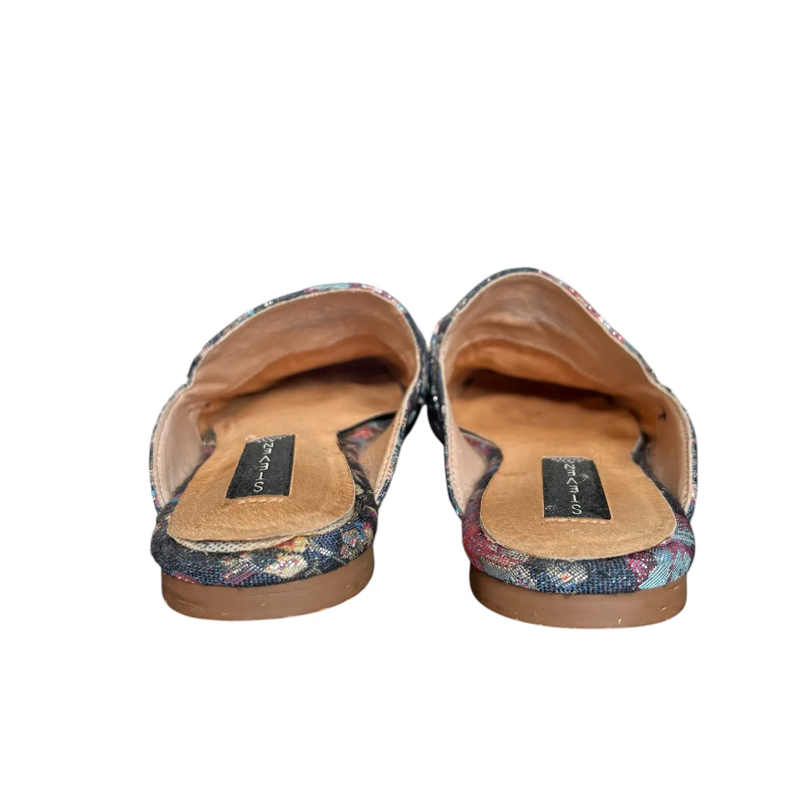 Steven by Steve Madden Womens Razzi-E Slides Slip-On Mules Floral Fabric Size 7 - Image 5