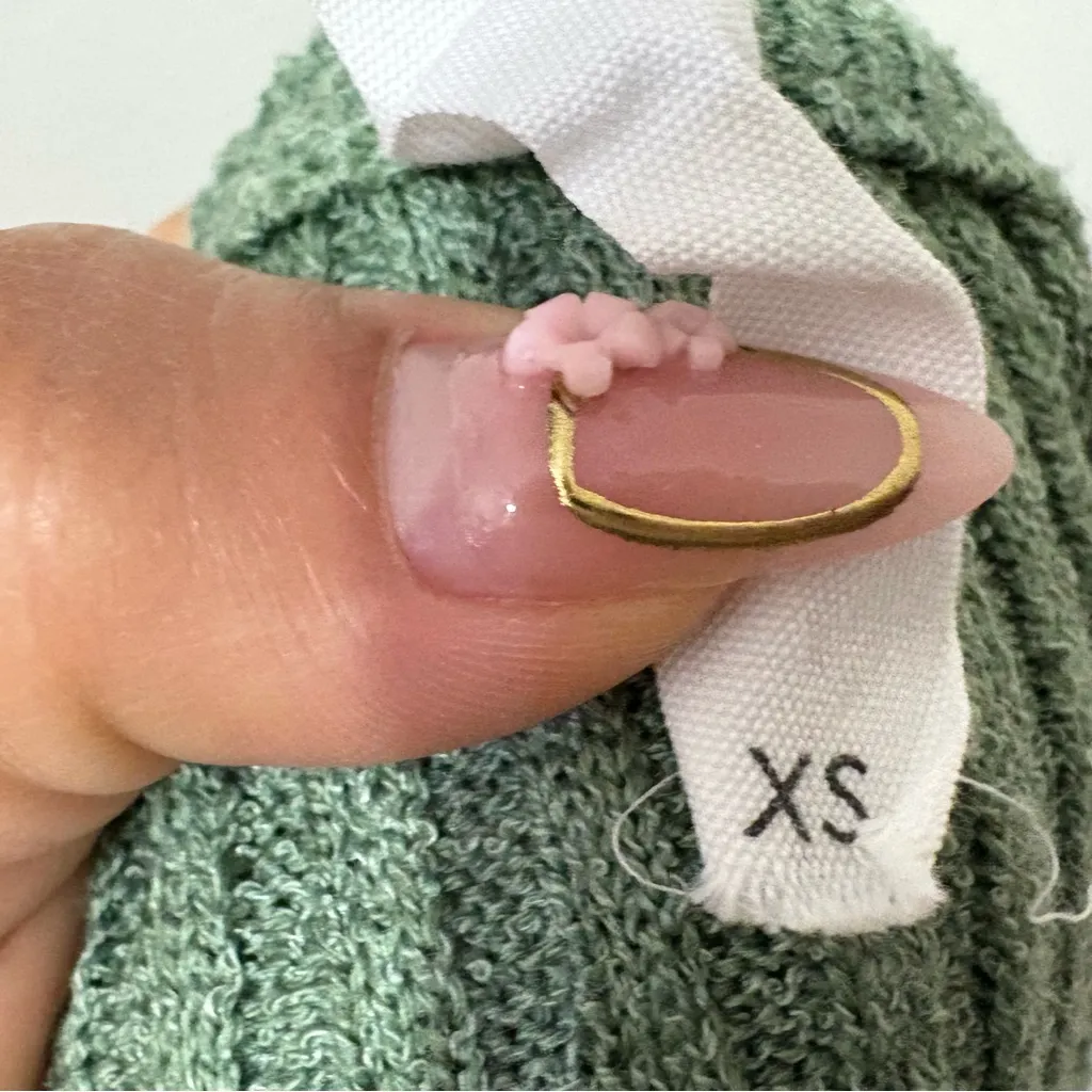 Anthropologie Amadi Ribbed Knit Midi Dress Sage Green XS - Image 10