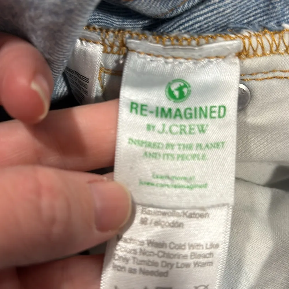 Point Sur by J Crew slouchy boyfriend butterfly Jean size 26 - Image 11