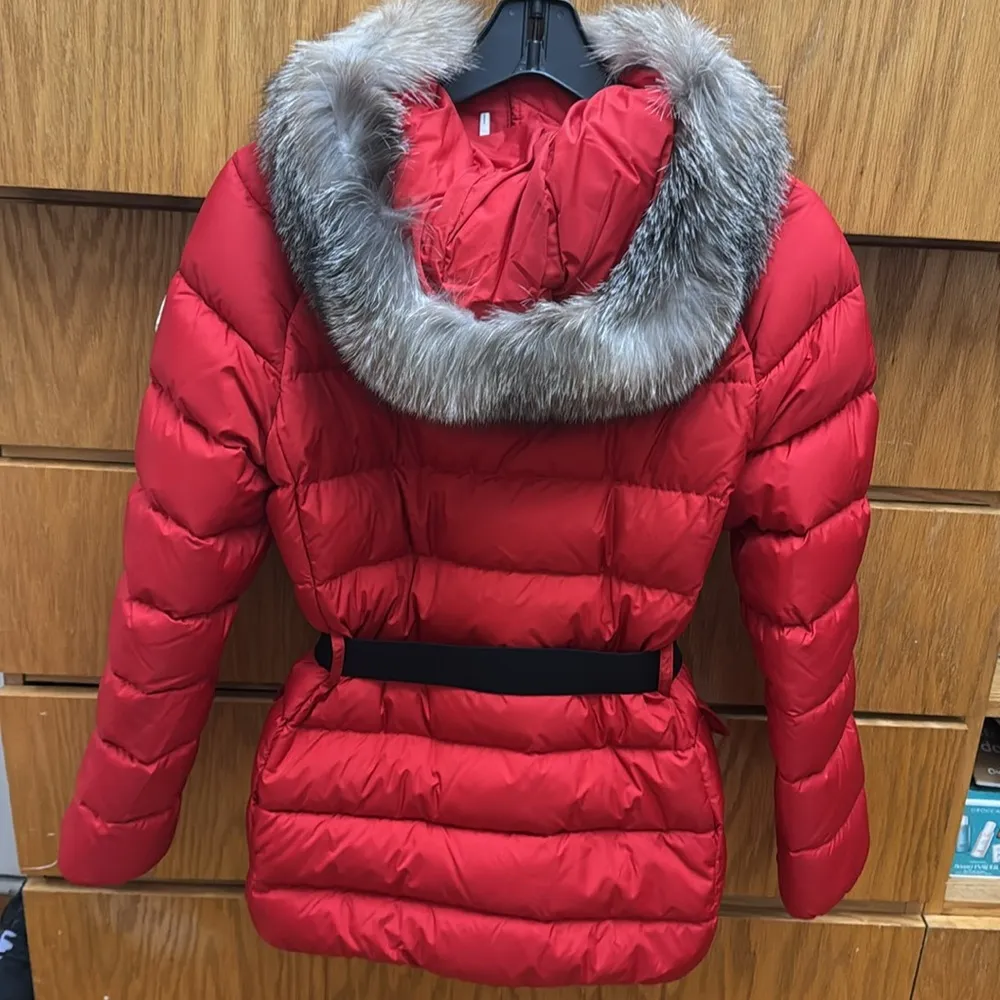 Red Moncler jacket - Image 6