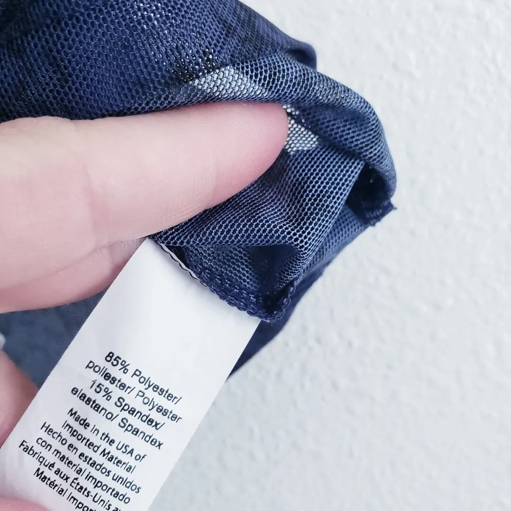 Beyond Yoga  Sheer Snake Print Semi Cropped Top - Image 6