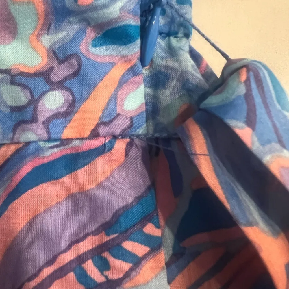 NEW Talbot's Voile Maxi Skirt Beautiful Blue Pink Floral 22 WP MSRP $159 - Image 10