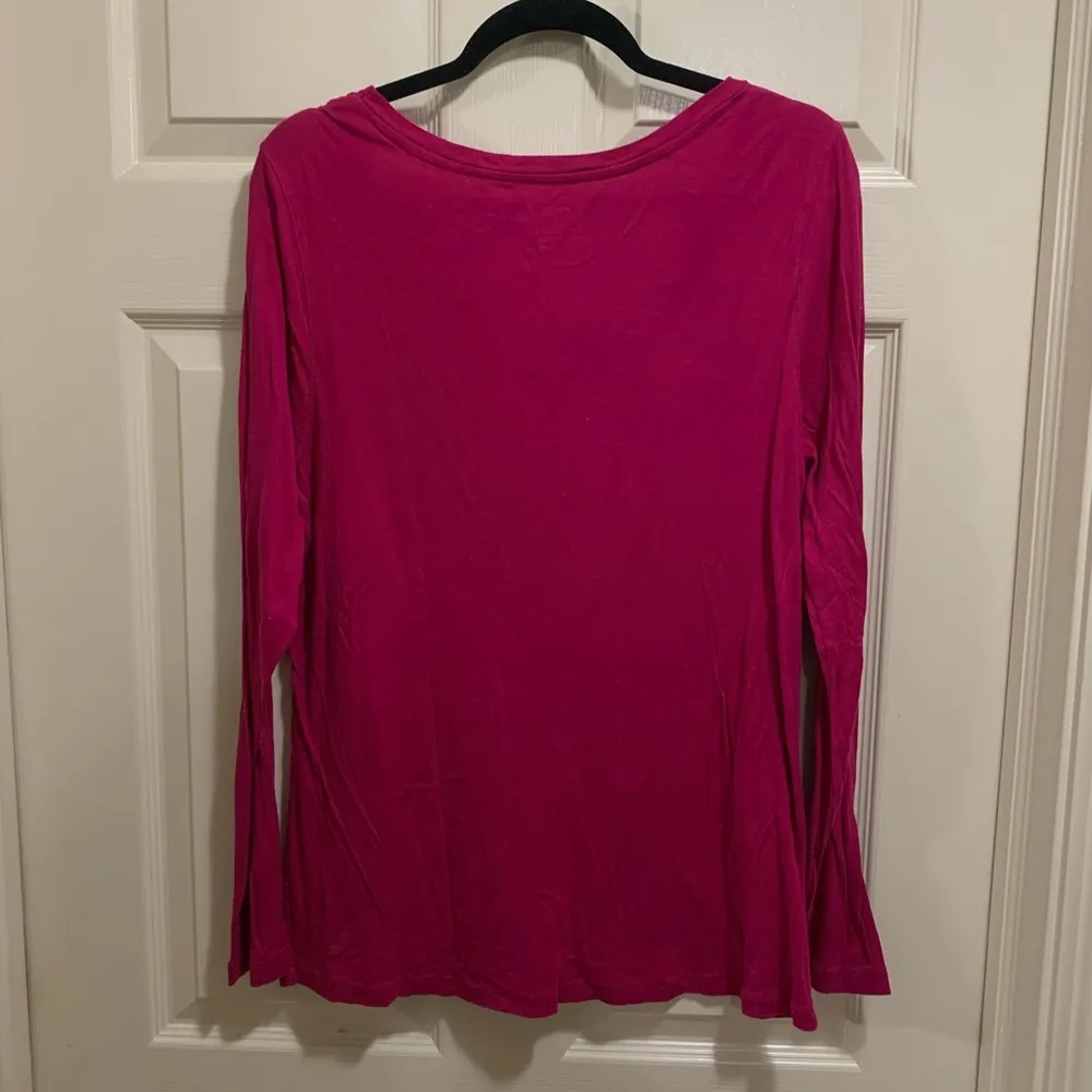 Old navy scoop neck pink shirt size XXL - Image 3
