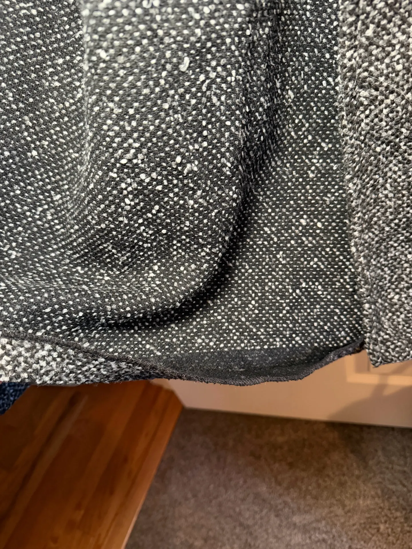 Old Navy Long Coat Black Trench - Image 5